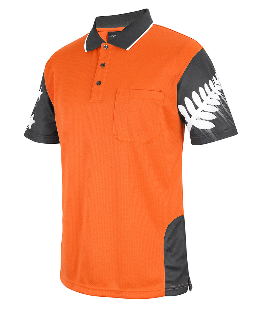 6HNF JBs HV NZ FERN POLO,Sporting the Silver Fern in Hi Vis - nothing better for any Kiwi Tradie on the work site,"<h3>Details</ image 6